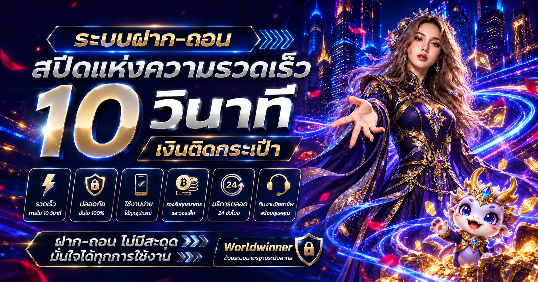 Worldwinner โปรโมชั่นล่าสุด โบนัสและเทิร์นโอเวอร์