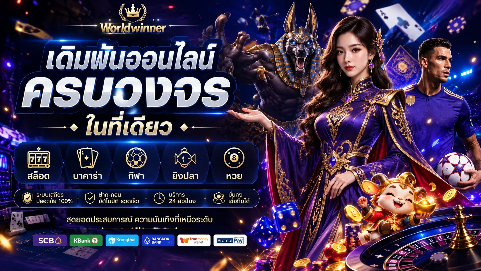 Worldwinner โปรโมชั่นล่าสุด โบนัสและเทิร์นโอเวอร์